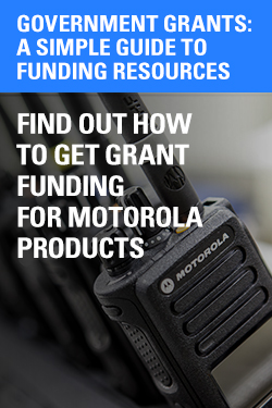 Motorola two-way radio promotions Government Grants